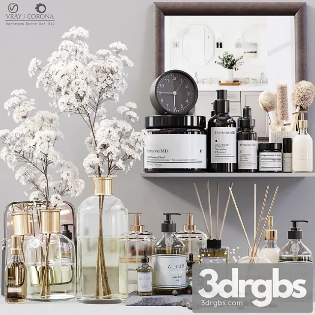 Bathroom decor set 012