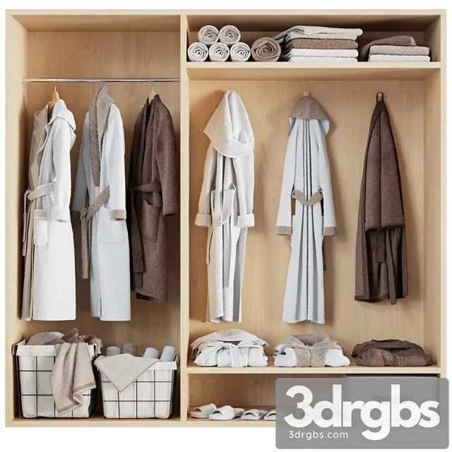 Bathroom Decor Set 2 3 3D Model Free