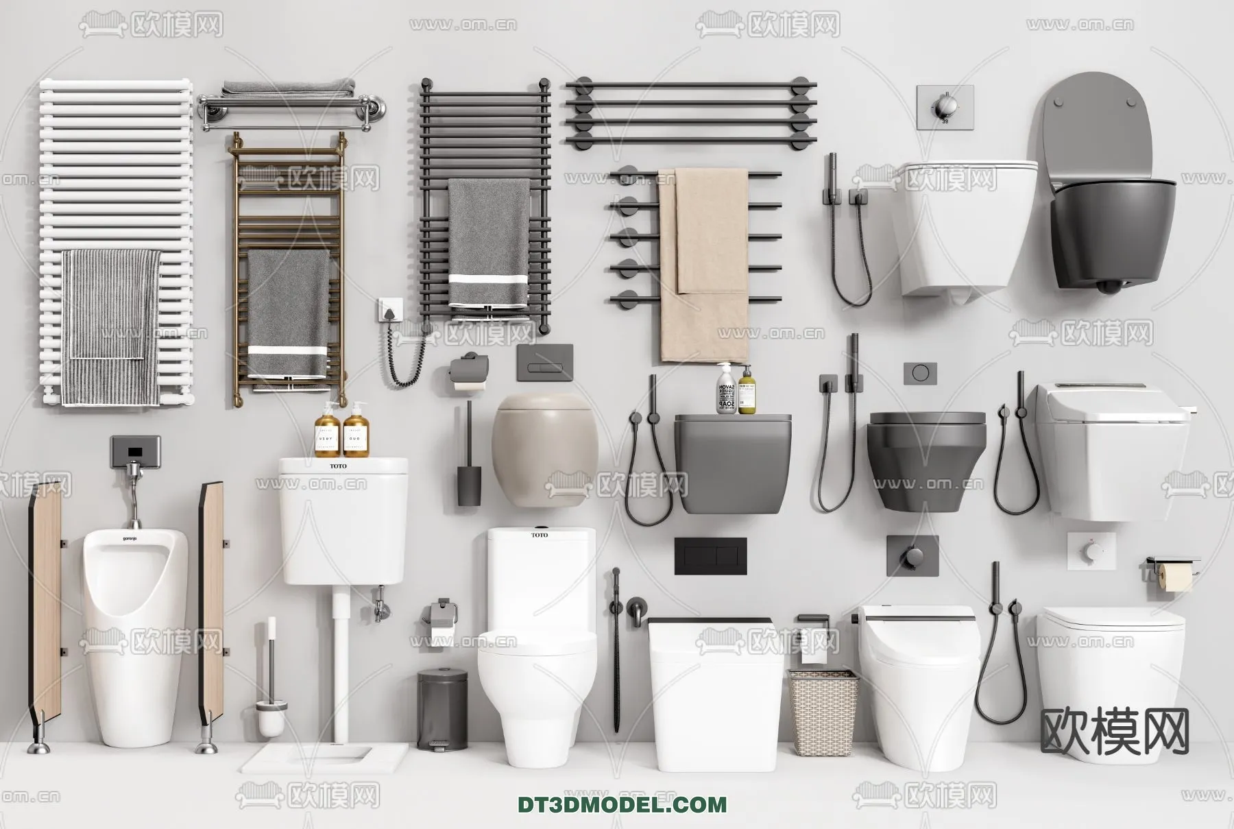 Bathroom Decoration 3D Models For Free Download - 3dsky - 001 - VRAY Render