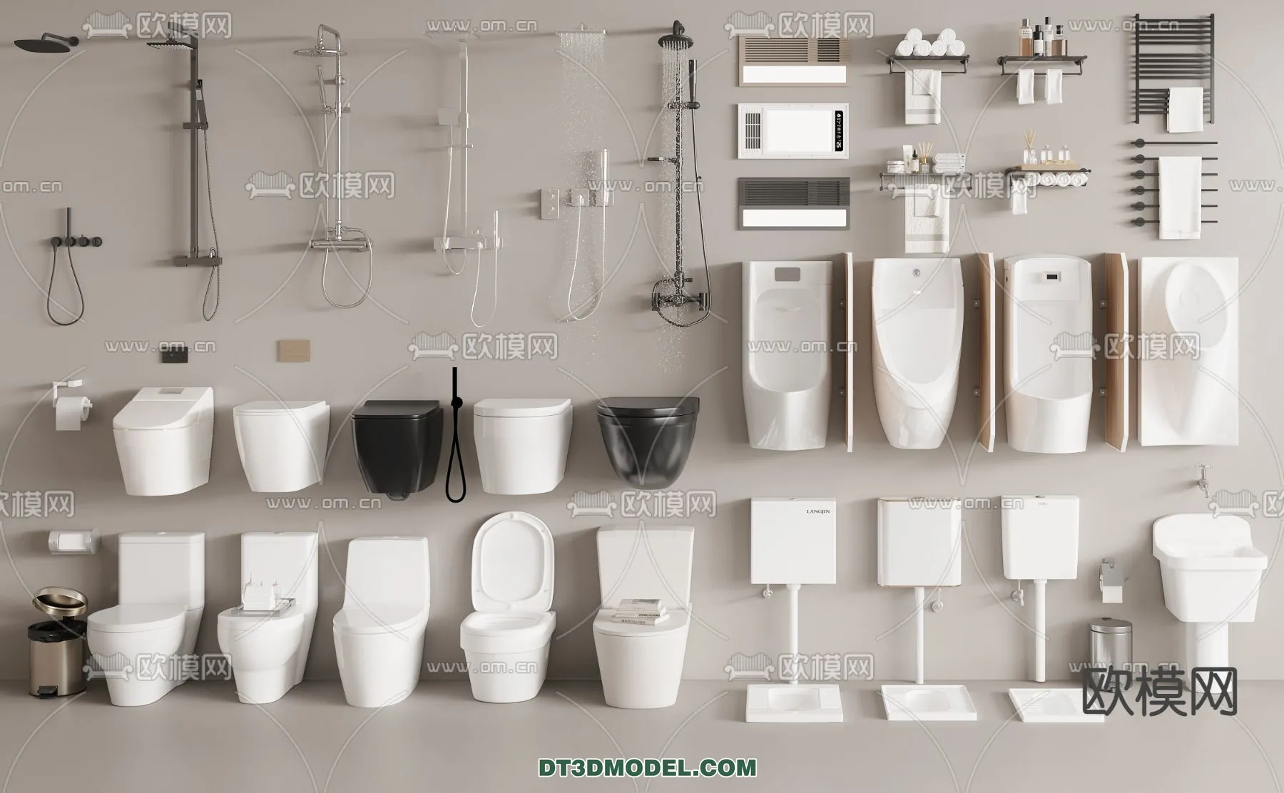 Bathroom Decoration 3D Models For Free Download - 3dsky - 003 - VRAY Render