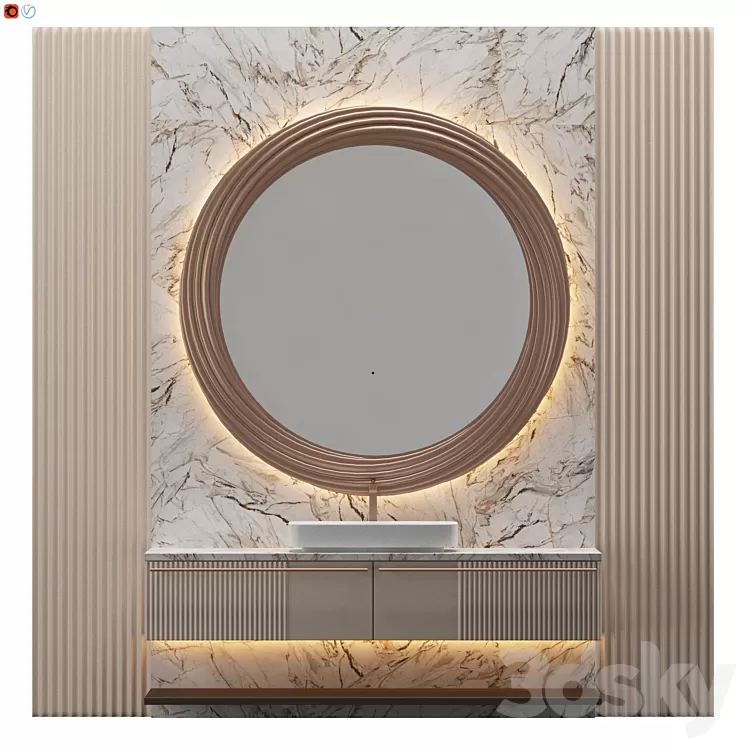 Bathroom Design House Interior Modern 2021 3D Model