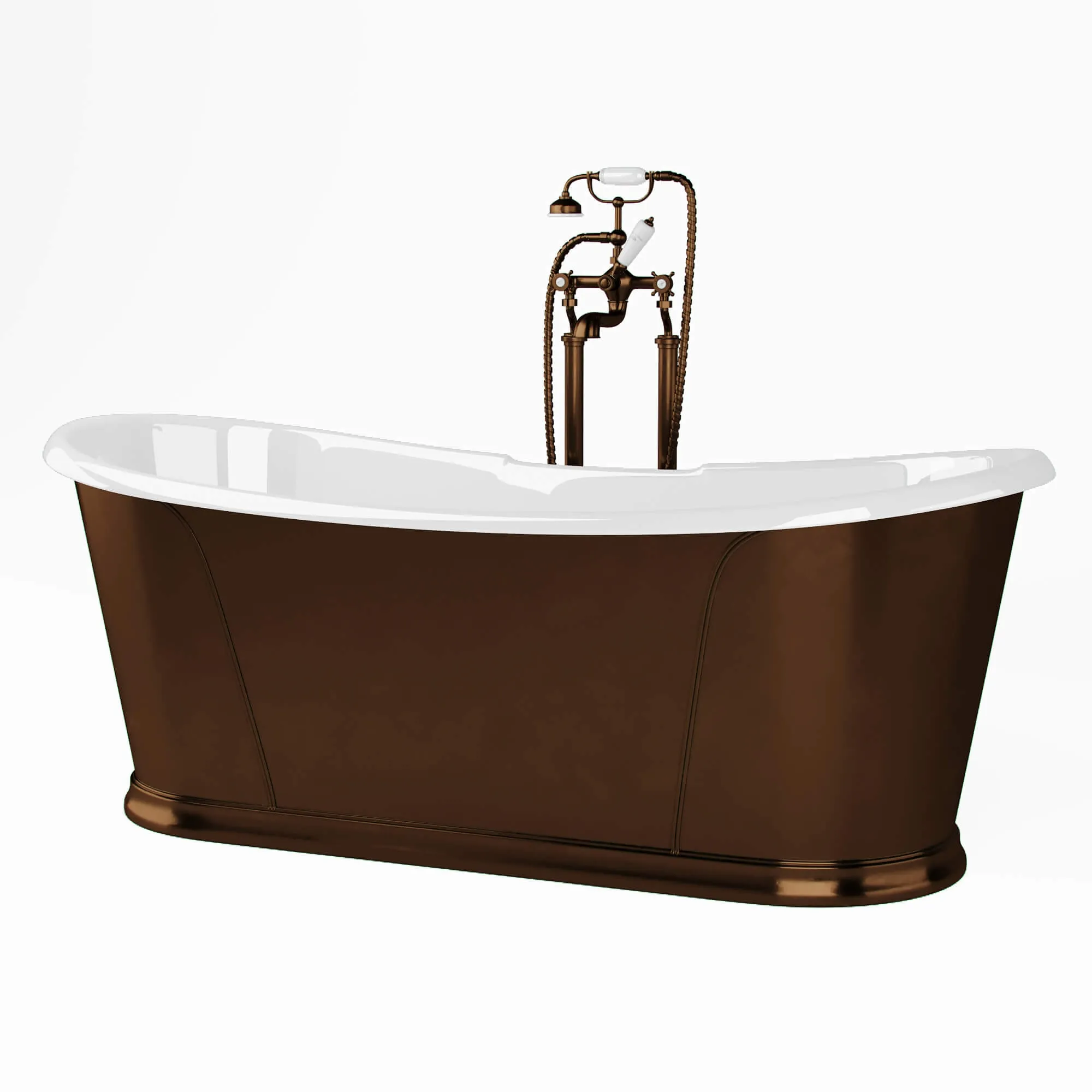 bathroom - Devon and Devon camelot rame antico 3D Model