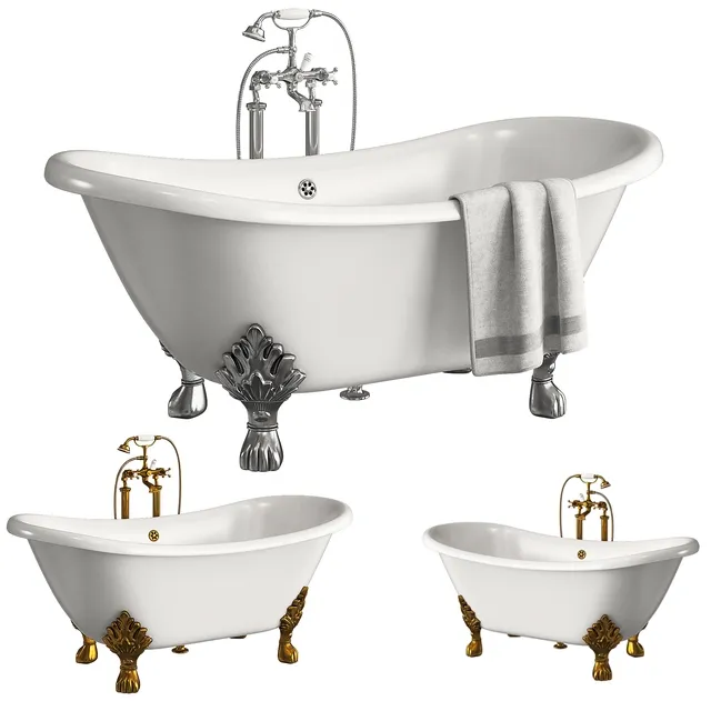 bathroom - Devon and Devon Chérie bath 3D Model