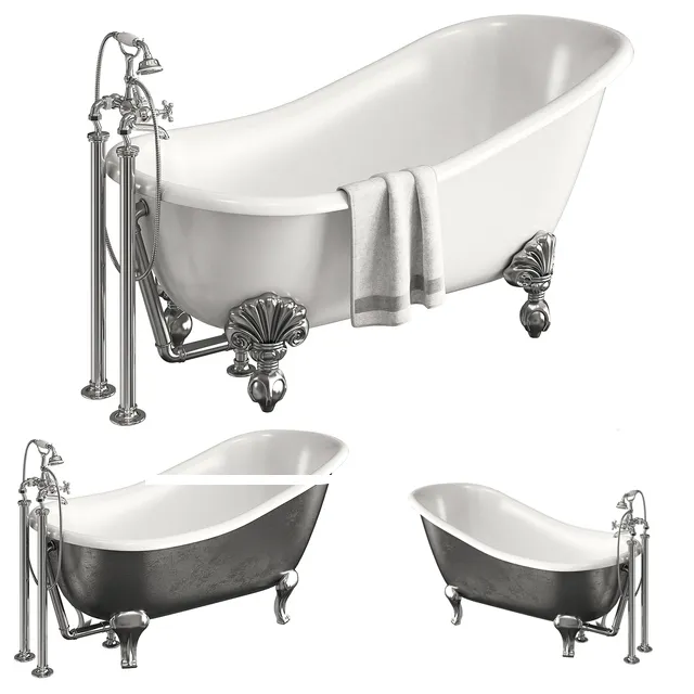 bathroom - Devon and Devon Regina bath 3D Model