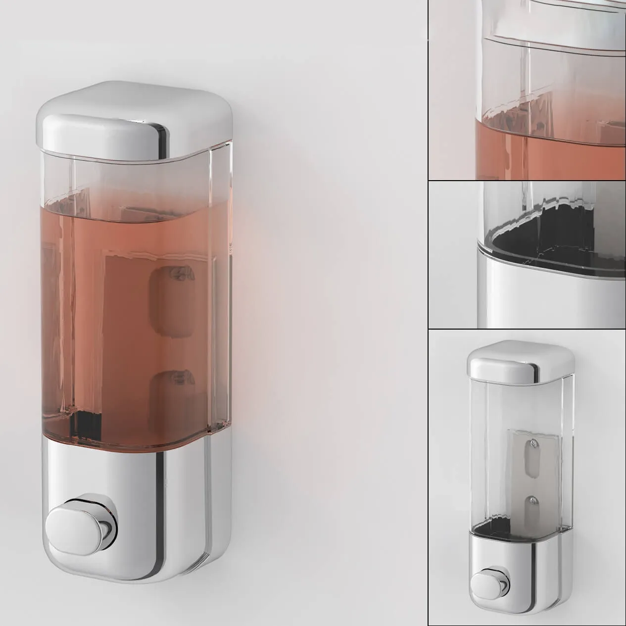 bathroom - Dispenser for liquid soap 3D Model
