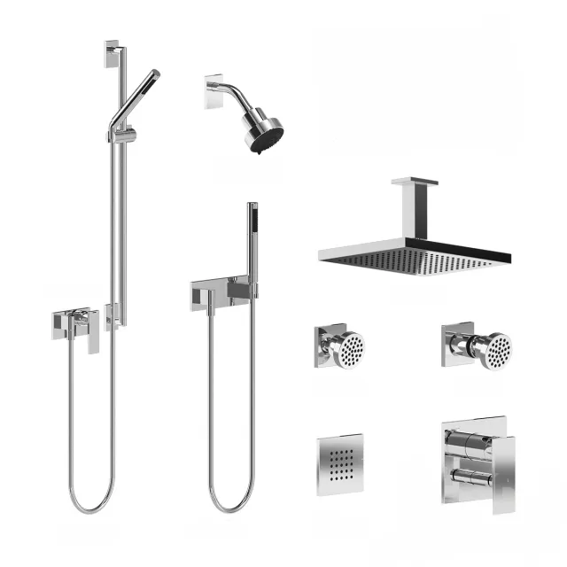 bathroom - Dornbracht Shower equipment (part 1) 3D Model
