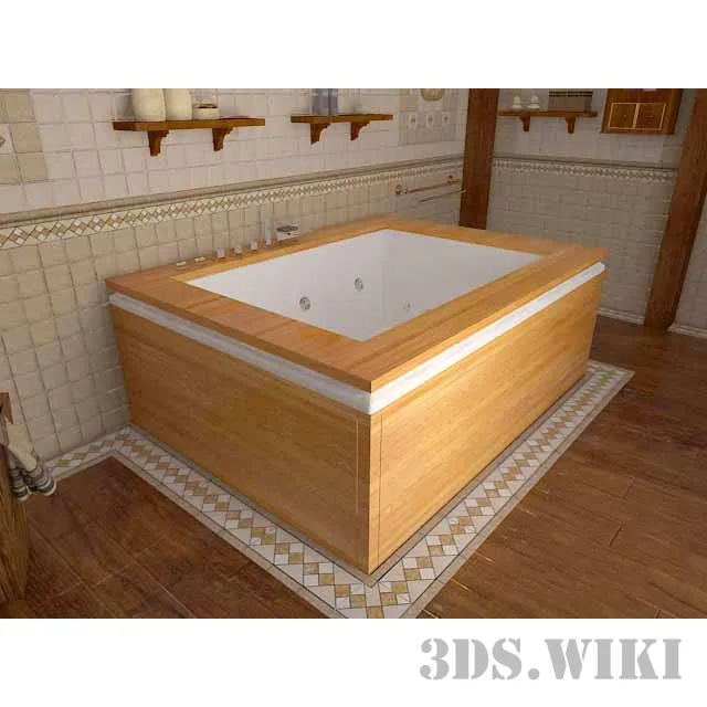 bathroom - Dr. Jet Limousine 3D Model