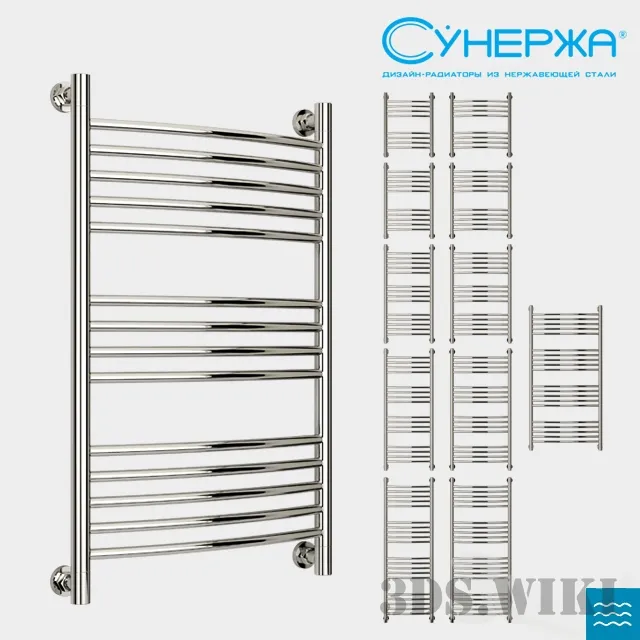 bathroom - DR Sunerzha Bohemia + curved 3D Model