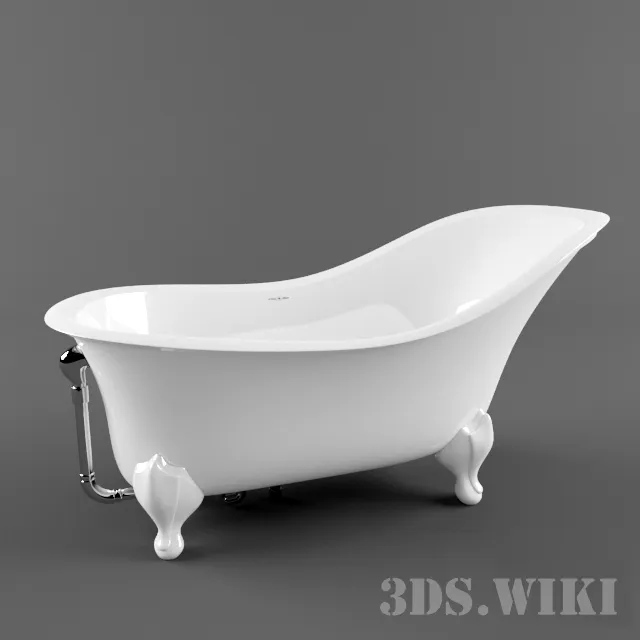 bathroom - Drayton bathtub model 3D Model