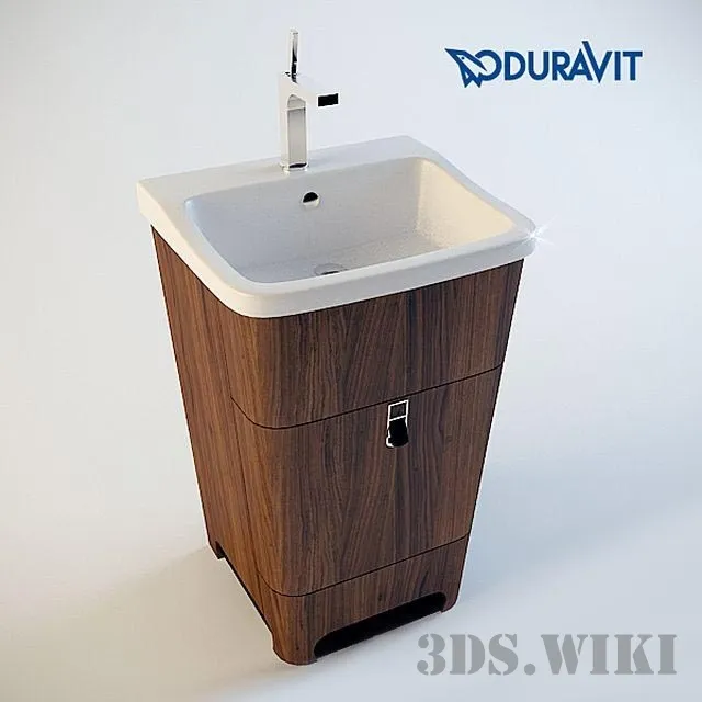 bathroom - Duravit Esplanade sink 3D Model
