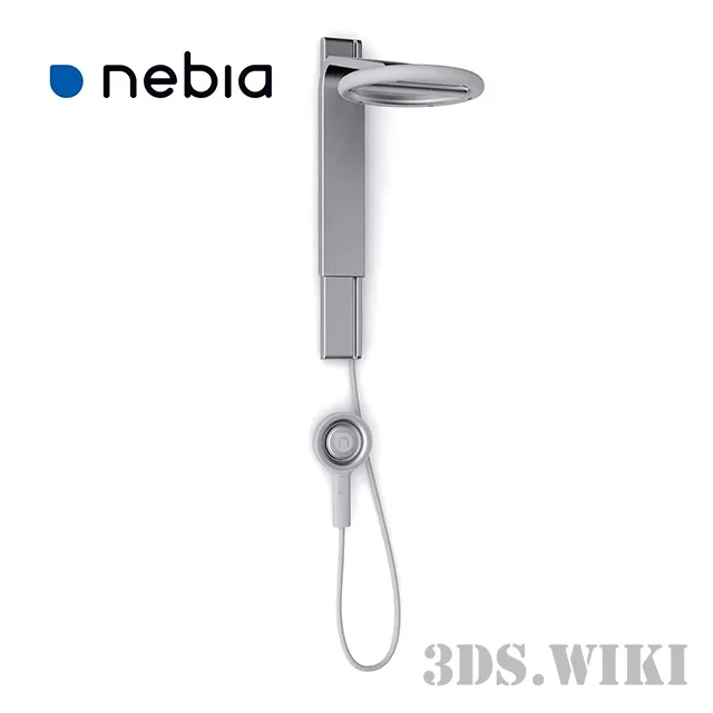 bathroom - Economical shower Nebia 3D Model
