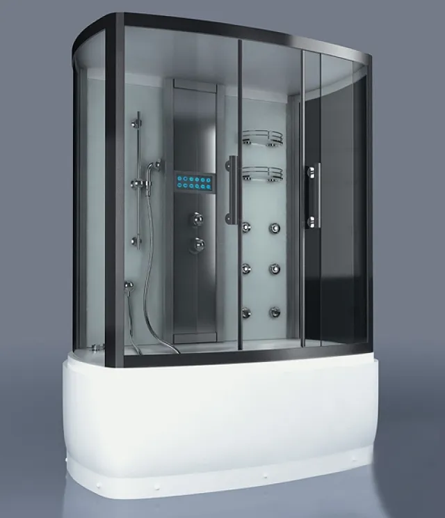 bathroom - Ego  box shower 3D Model