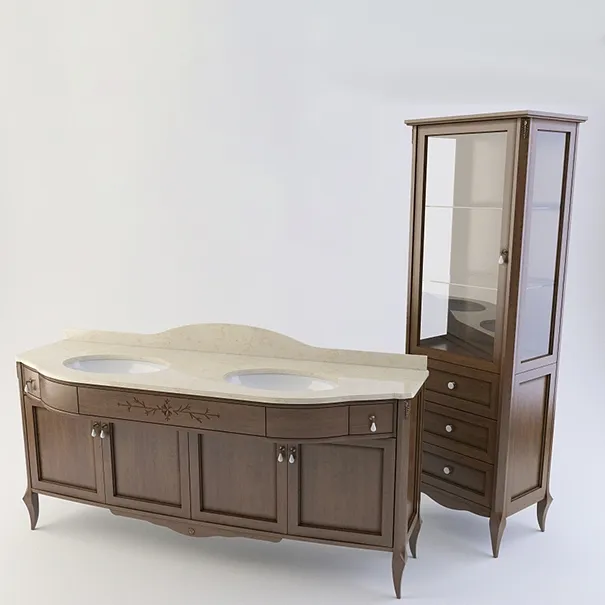 bathroom - Epoque Plutone bathroom furniture 3D Model