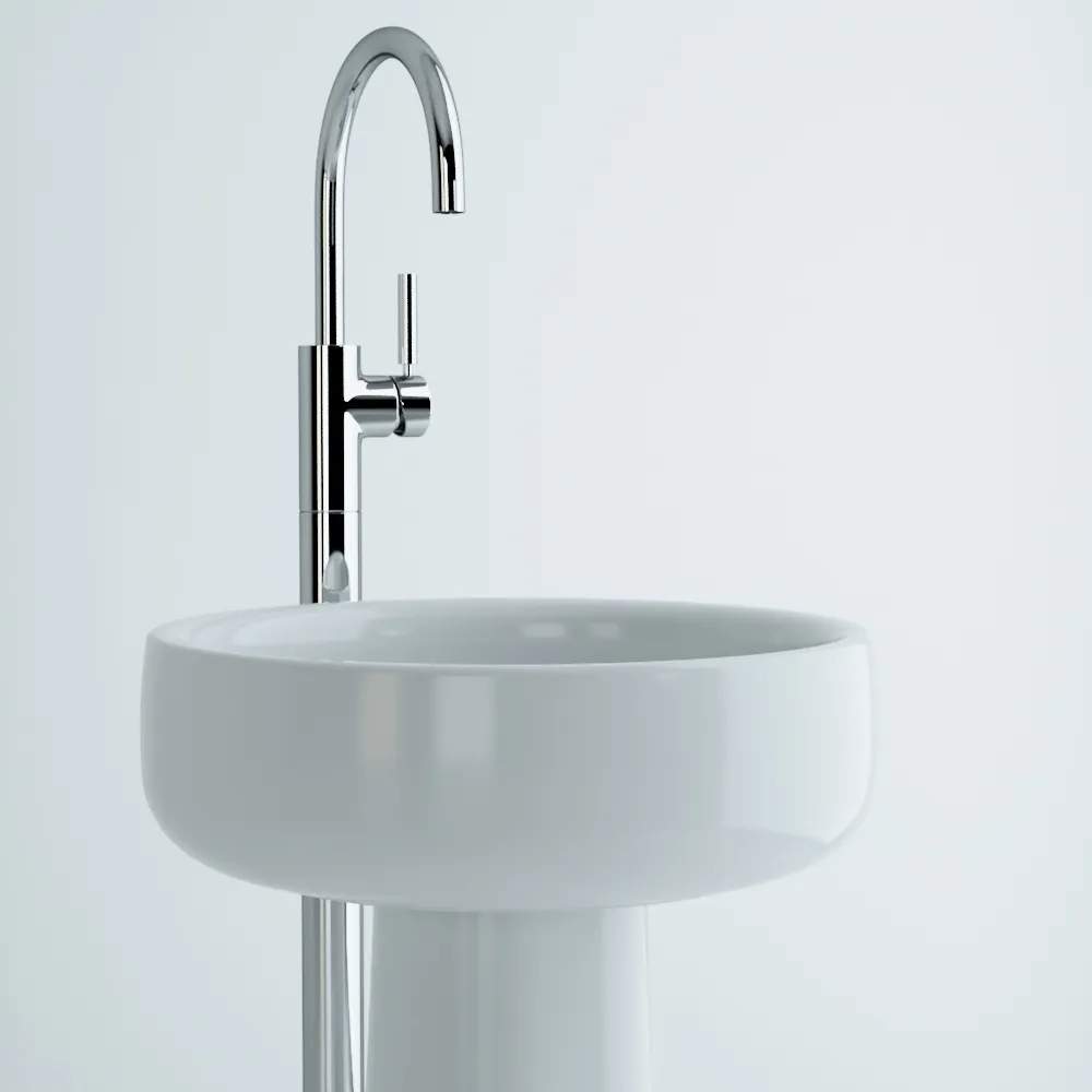 bathroom - Flamina - Bonola BN46A-BN50C + Tara.Logic 3D Model