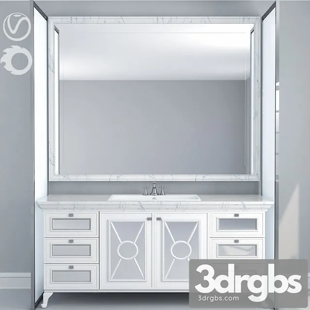 Bathroom Funiture 15 3D Model Free