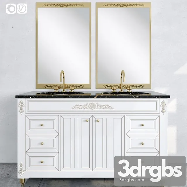 Bathroom Funiture 2 3D Model Free