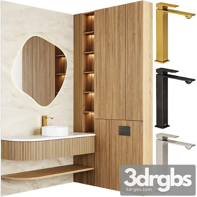 Bathroom Funiture 9 3D Model Free