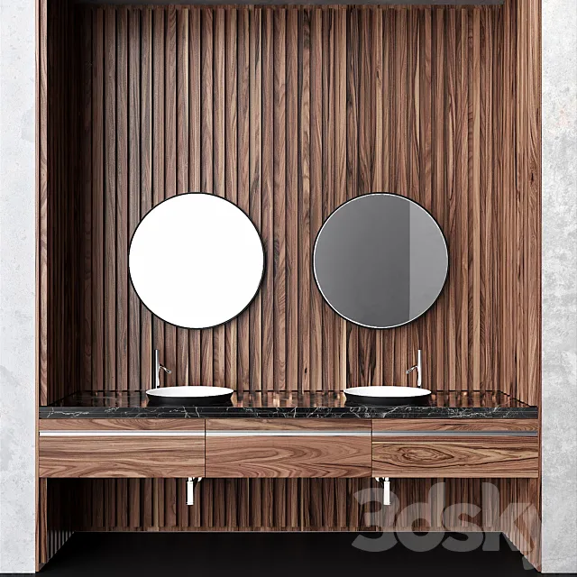 Bathroom Furniture 01 3DModel