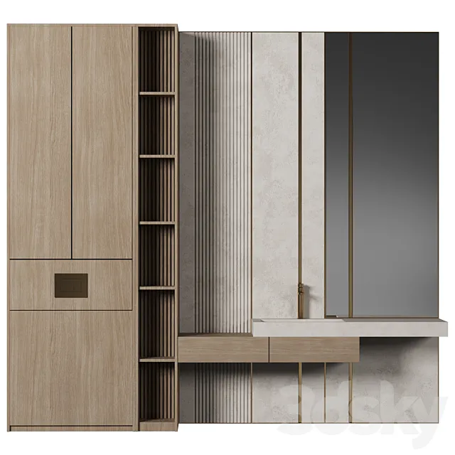 Bathroom Furniture 016 3D Model