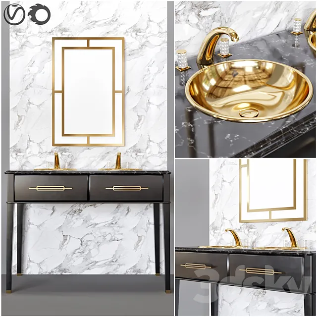 bathroom furniture 05 3DModel