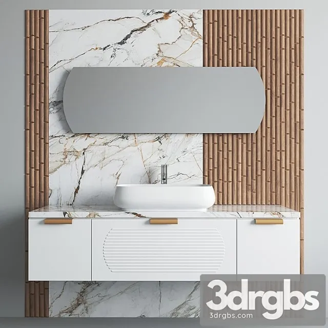 Bathroom Furniture 061 3D Model Free