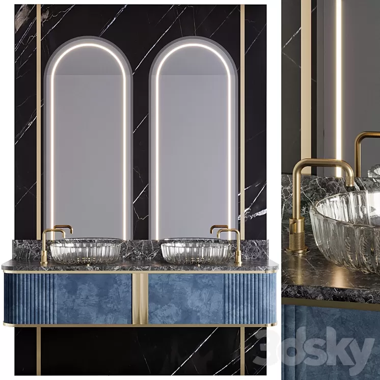 Bathroom Furniture 11 3D Model