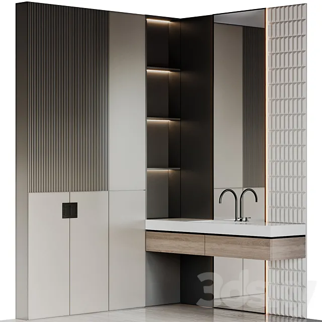 bathroom furniture 113 3D Model