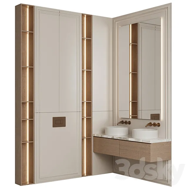 Bathroom Furniture 14 3D Model