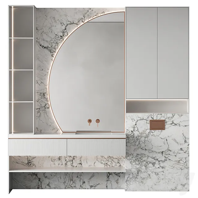 Bathroom furniture 14 3D Model