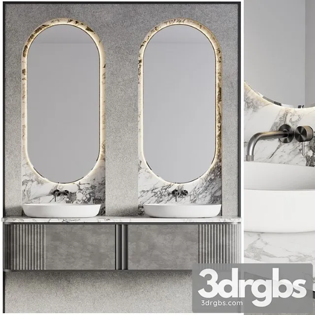 Bathroom furniture 206 3D Model Free