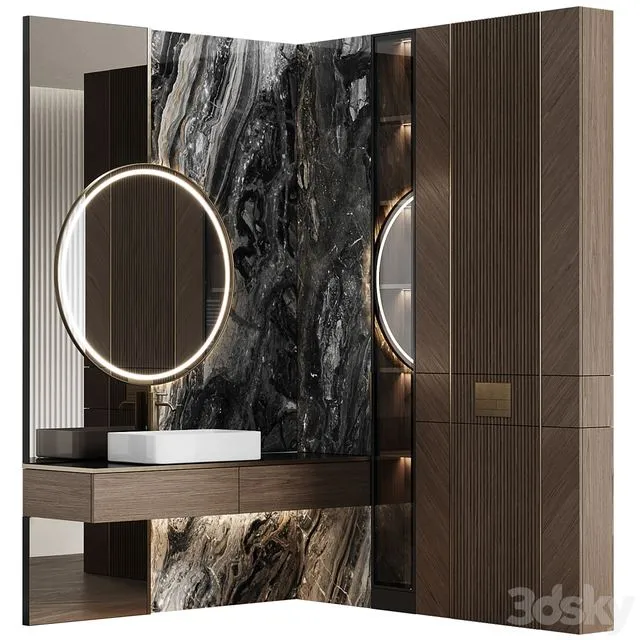 Bathroom furniture 21 3D Model