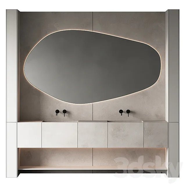 Bathroom furniture 21 3D Model