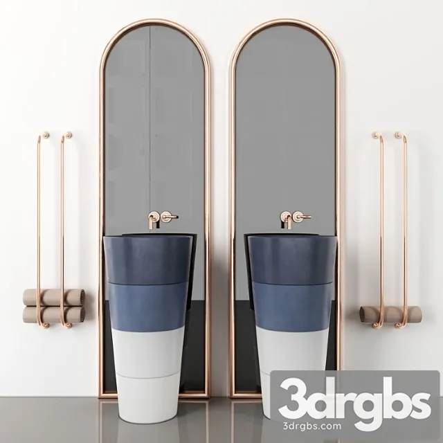 Bathroom Furniture 23 3D Model Free