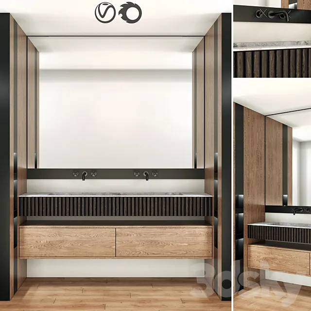 bathroom furniture 27 3D Model