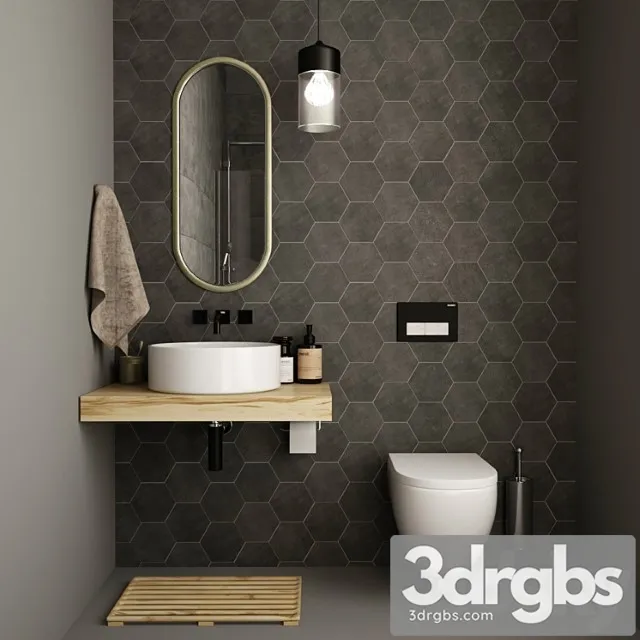 Bathroom Furniture 28 3D Model Free