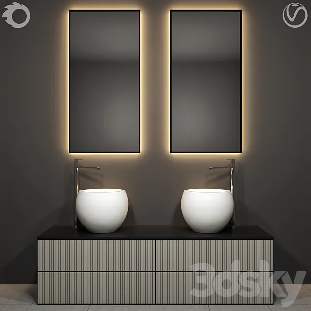 bathroom furniture 29 3DModel