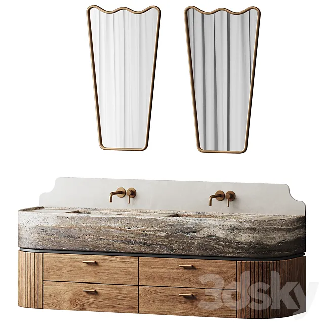 Bathroom furniture 3 3D Model
