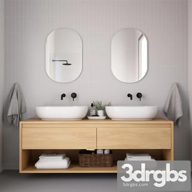 Bathroom Furniture 31 3D Model Free