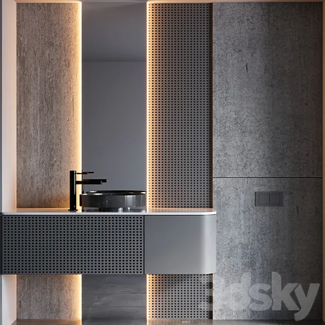 bathroom furniture 34 3D Model