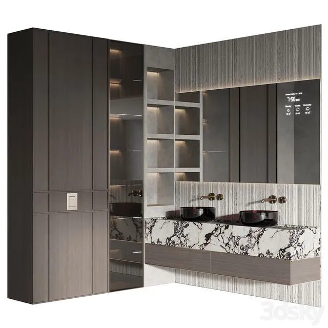 Bathroom furniture #35 3D Model