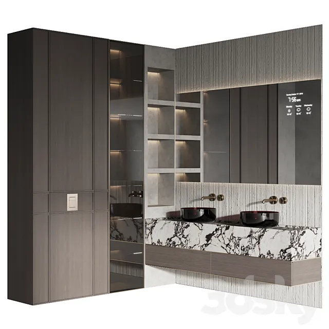 Bathroom furniture #35 3D Model