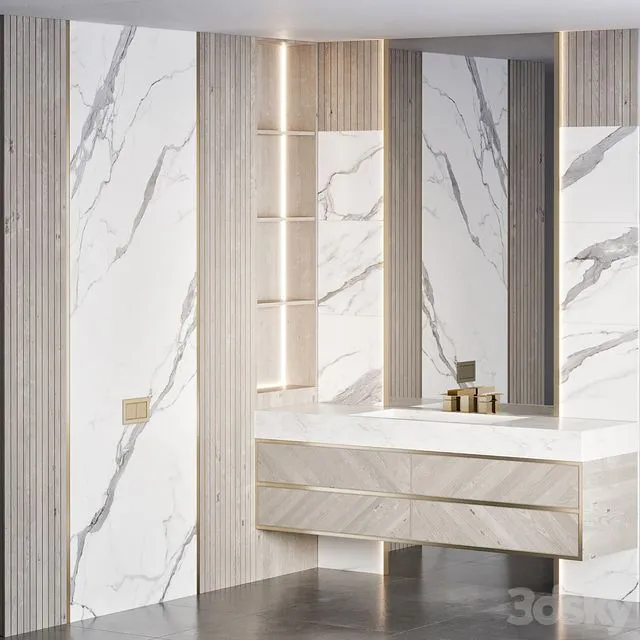 Bathroom Furniture 36 3D Model