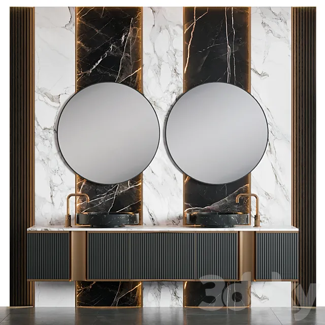 Bathroom Furniture 38 3D Model