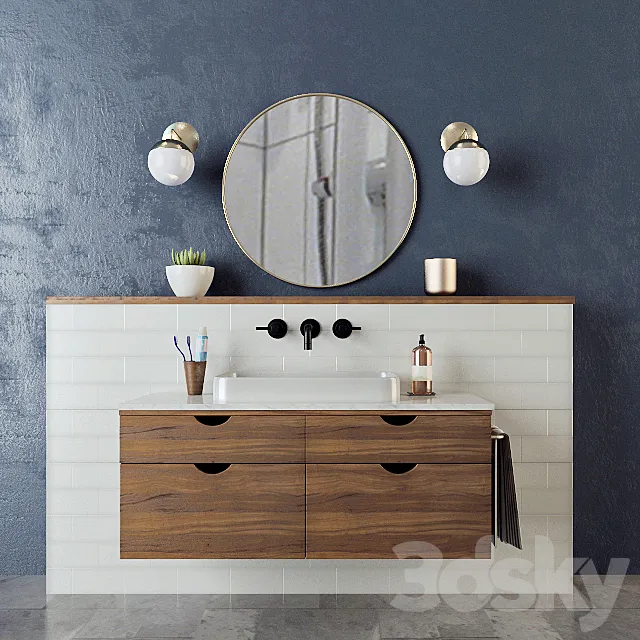 bathroom furniture 3D Model