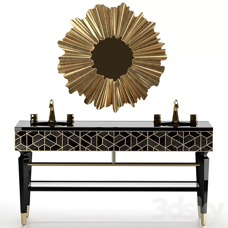 Bathroom furniture 3D Model