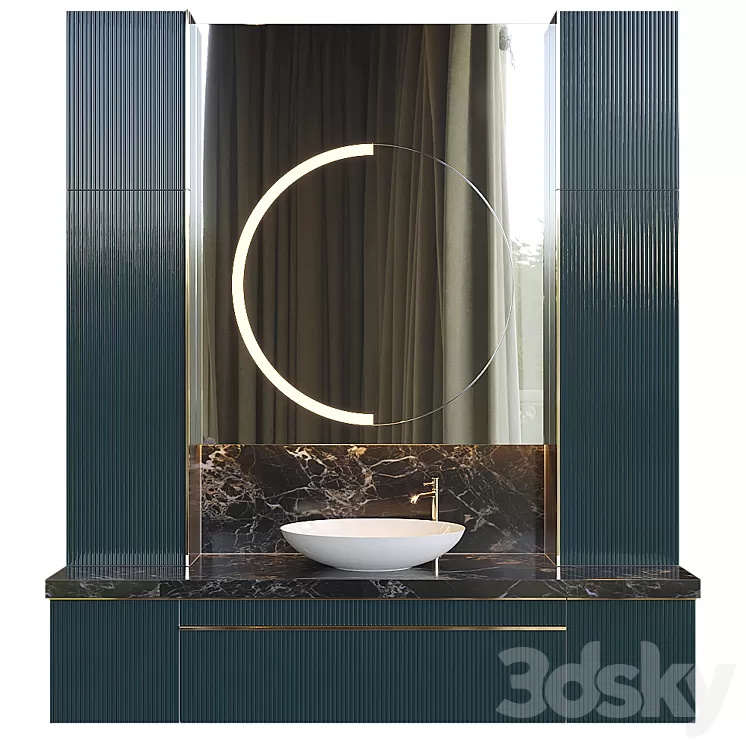 Bathroom furniture 3D Model