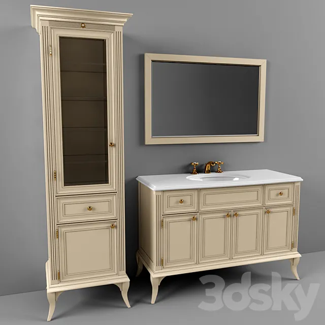 Bathroom Furniture 3D Model