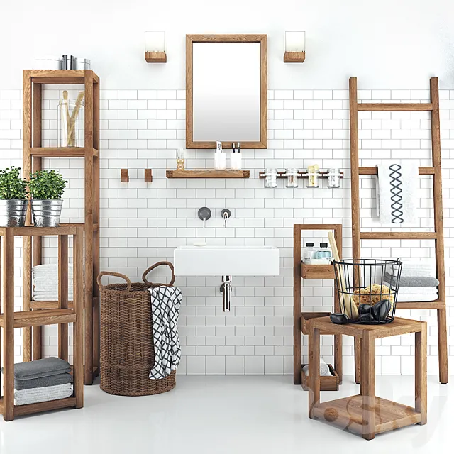 Bathroom furniture 3D Model