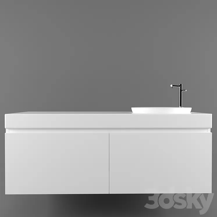 bathroom furniture 3D Model