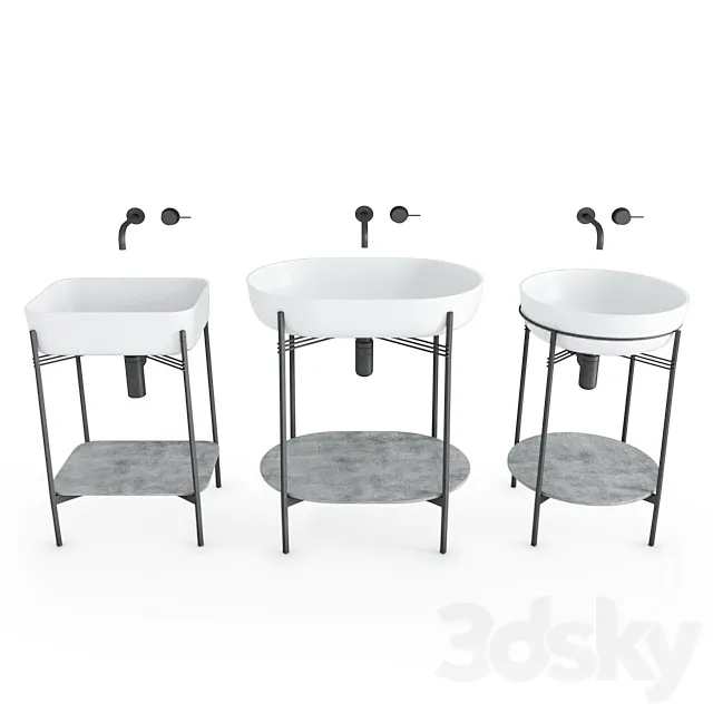 bathroom furniture 3DModel